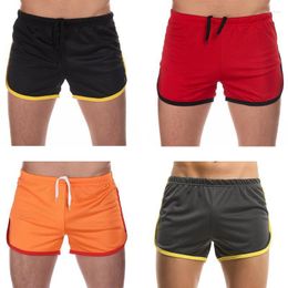 Men's Shorts Summer Men's Beach Casuals Quick Dry Sport Short Loose Mesh Elastic Waist Fitness Boys Pants Fashion Swimming WearMen's Nao