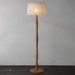 Floor Lamps Modern Creative Solid Wood Lights Standing Light For Living Room Study Bedroom Lighting Decoration Home