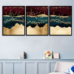 Abstract impression plankton 3p KIT Canvas Painting Modern Home Decoration Living Room Bedroom Wall Decor Picture