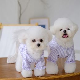 Cat Clothes Doggie Puppy Chihuahua Teacup Poodle Yorkshire Small Dog Clothing Shirt Coat Miniature Pinscher Pomeranian Costume 210401
