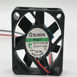 Wholesale fan: Original sunon 4010 me40101VX-000u-a99 12v 1.60w 4cm two-wire magnetic suspension fan