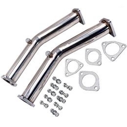 Manifold & Parts 2.5" Inch Test Straight Exhaust Pipes Decat Downpipe For 350Z Infiniti G35 FX35 2003 2004 2005 2006 3.5L Engine