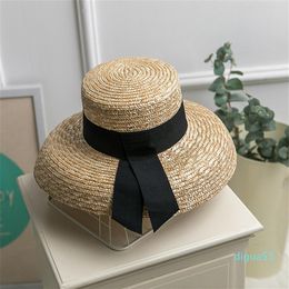 Travel Sunshade Hats Ethnic Style Straw Hat With Lampshade Shaped Straw Hats Summer Beach Ladies