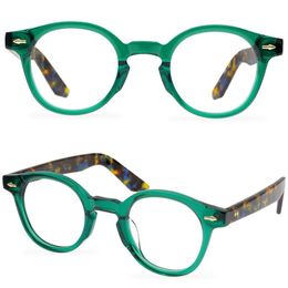 Fashion Sunglasses Frames Glasses Frame For Men High Quality Acetate Fibre Optics Eyeglasses Ladies Retro Monturas De Lentes Mujer