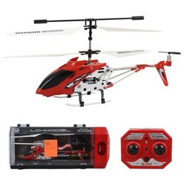 Roclub Remote Control Helicopter 3.5 Channel RC Aircraft Plane Toys Model Recharge Outdoor Drone Gift For Kids Boys Girls 220321