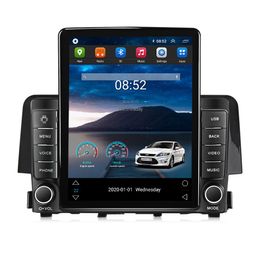 9 inch Android GPS Navi Car Video Radio for 2016-Honda Civic with AUX Bluetooth support Rearview camera OBD II