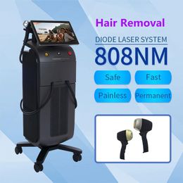 Professional 808nm diode laser machine 1600W powerful handle salon spa use permanent hair removal beauty equipment