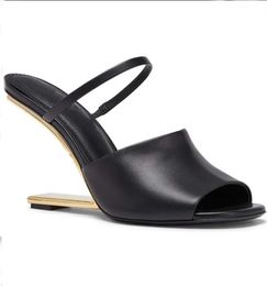 Luxus Design Schuhe Lady Pumps Kleid High Heel First Samt Wedge Sandalen Slipper Slingback Größe35-41 Box