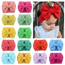 Bubble cloth children's Bow Headbands European and American baby knitted hair band Handmade baby hair accessories T9I001985