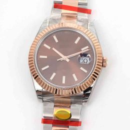 luxury watch Oyster Perpetual mechanical automatic wrist watches APLV olex machinery men's room luminous three needle calendar steel belt lanbao mirror