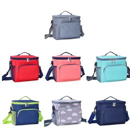 Other Home & Garden Oxford Cloth Insulation Pack Outdoor Picnic Portable Lunch Box Lunch Bento Bag