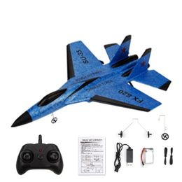 RC Motor Glider Foam Plane Model Support Turn Left Right Flying Boys Favorite Year Gift Anti Collision Aircraft P31B 220713