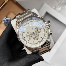 Top Quality Classic Men Watches Quartz Movement Watch 45mm Fashion Business Wristwatch