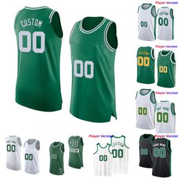 Custom Authentic Stitched Player Version Basketball Jerseys 9 DerrickWhite 20 JDDavison 30 SamHauser 44 RobertWilliamsIII 12 GrantWilliams