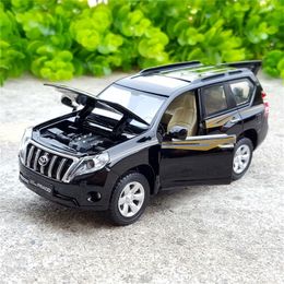 Land Cruiser Prado Off-Road SUV Kids Toys High Simulation Exquisite Diecasts & Toy Vehicles ShengHui 1:32 Alloy Car Model 220418