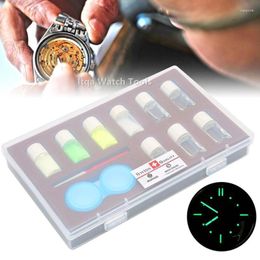 Repair Tools & Kits 4 Colours Professional Watch Luminous Fluorescent Powder Repairing Tool Kit Hele22