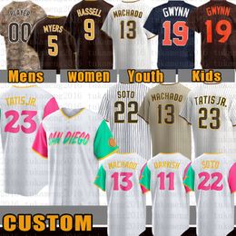 22 Juan Soto Fernando Tatis Jr. Padres Baseball Jersey mens San Manny Machado Diego Tony Gwynn Wil Myers Yu Darvish Jake Cronenworth Grisham Hoffman Joe Musgrove