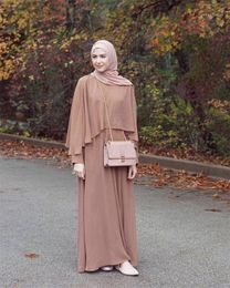 Ethnic Clothing Muslim Abaya Gown Dress Long Sleeve Traditional Turkish Arabic Eid Mubarak