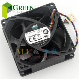 case cooler master Canada - Fans & Coolings The Original Cooler Master FA08025M12LPA 8025 80MM 8cm Computer Case CPU Cooling Fan 12V 0.45A With PWM 4pinFans