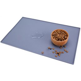 Bowl Drinking Mats Silicone Waterproof Food Pads Antislip Dogs Cats Placemat Feeding Pet puppy Mat Pad Supplies DWSA18 Y200917