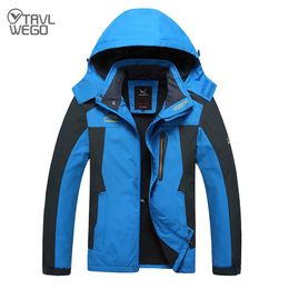 TRVLWEGO 13 Degree Camping Hiking Jacket Men Autumn Outdoor Sports Coats Climbing Trekking Windbreaker Travel Waterproof 220516