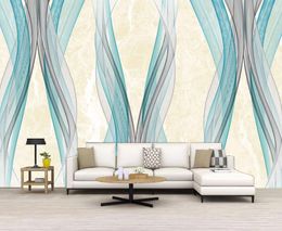 Custom living room bedroom wallpapers 3d colorful marble background wall papel de parede