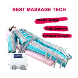24 Cells Weight Reduction Heating Pressotherapy Pressoterapia Machine Sauna Suit Lymphatic Drainage Air Pressure Massage for Body Relax