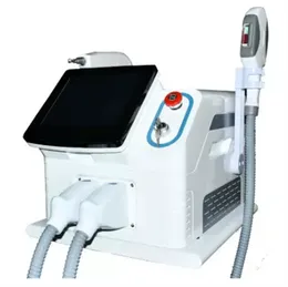 Portable OPT/SHR IPL Hair Removal &ND YAG Laser Tattoo Removal Carbon Stripping Machine For Salon With CE