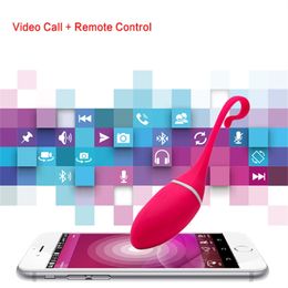 Magic Vibrators Smart Phone APP Wireless Control 10 Frequency Vibrating Bullet Kegel Balls G-spot Massager sexy Toy Powerful Wand