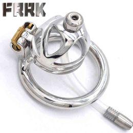 NXY Chastity Device Frrk Short with Catheter Lock Queen Adult Fun Products 0416