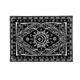 Tapestries Wall Tapestry Bohemian Sun Moon Mandala Starry Hangings Handmade Blanket Home Tv Background DecorationTapestries TapestriesTapest