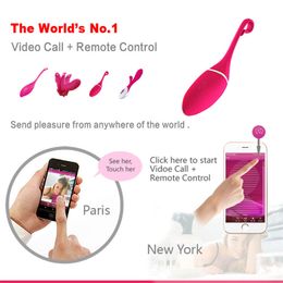 Smart toy REALOV APP Wireless Vibrators Vibrating ball Remote Control G-spot Clitoris Stimulator sexy Toy Massager for Woman Beauty Items