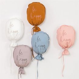 Creativity Cotton Balloon Wall Hanging Ornaments Kids Room Cute Decorations Pillow Nordic Baby Nursery Bedroom Living Room Decor 220407
