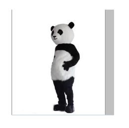 Version Chinese Giant Panda Mascot Costume Christmas Mascot Costume