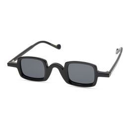 Designer Men Sunglasses Women Vintage Small Square Frame Sun Glasses Grey Lens Eyewear Retro Man Sunglasses Shades with Box