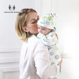 Baby Muslin Swaddle Soft Sleeping Blankets Organic Cotton Baby Bedding Bath Towel born Pography Accessories Swaddle Wrap LJ201204