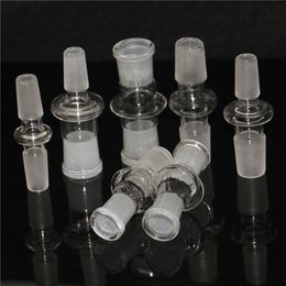 Reclaim Glass Adapter Water Pipes For Hookah Oil Rigs Bong Bowls Quartz Banger Adaptor 14mm Male to 18mm Female Glass Adapters Smoking Nectar