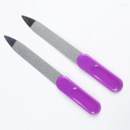 Nail Files File For Pretty Metalic Stainless Steel Cuticle Lime Professional Tool Prud22