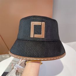 Designer Brand Bucket Hats For Mens Womens Luxury Fashion Classic Letter Fisherman Hat High Quality Sunhats Baseball Caps 4 Styles Colors