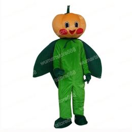 Halloween Pumpkin Mascot Costume Cartoon Theme Character Carnival Festival Fancy dress Adults Size Xmas Outdoor Party Outfit