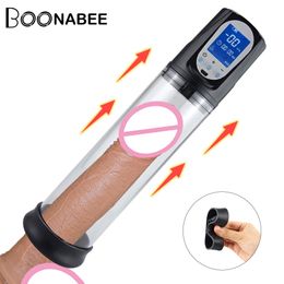 Automatic Penis Pump Enlargement Vacuum Bigger Growth Male Masturbator sexy Toy For Men Adult sexyy Products