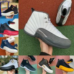 Jumpman 12 Royalty 12s Mens Basketball Shoes Winterized OVO White Fiba Black Dark Concord Flu Game Chinese New Year Taxi Grey Men Outdoor Designer T021