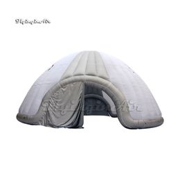 Outdoor Advertising Inflatable Dome Trade Show Tent With 2 Doors For Party Event