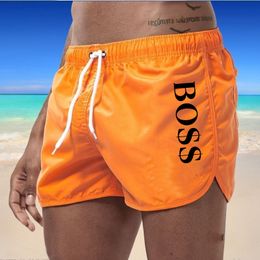 bossShort New Summer Beach Bard Pants Swimming Trunks Men For Boys Swim Shorts Beach Running Sexy Swimsuits shorts 852