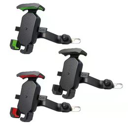 360 Rotation Bike Motorcycle Phone Holder Mount cell phones Holders For 4.3-6.5 Inches phone