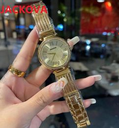 Small Dial Diamonds Ring Women Wristwatch 32mm Quartz Movement Female Time Clock Watch with Stainless Steel belt skeleton top watch