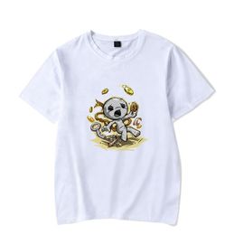 Men's T-Shirts The Binding Of Isaac Print Spring Summer Holiday Street Graffiti Style MenWomen Streetwear T-shirt Hip Hop Punk