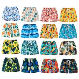 28 Years Children Beach Cartoon Print Swimsuit Board Shorts Boys Bathing Suit Swimwear Summer Swimming Trunks 220621