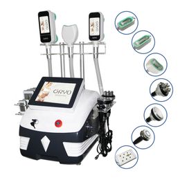 Fat Freeze Slimming Machine Cavitation RF Lipo Laser Vacuum Body Slim Skin Tightening Face Lifting Radio Frequency Fat Freezing 360 Cryo Cool Therapy Cellulite Loss