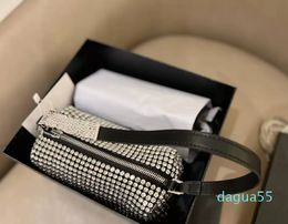 Luxurys Handbags Latest Diamond Women Shoulder Bag Wallets season Chains Underarm Purses Fashion Lady Designers